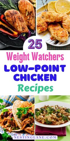 25 weight watchers low - point chicken recipes