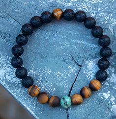 Bracelets for Men Matte Tiger Eye Lava Bead African - Etsy Bohemian Lava Stone Bracelets For Gift, Bohemian Lava Stone Bracelet As Gift, Bohemian Lava Stone Beaded Bracelets Gift, Bohemian Lava Stone Beaded Bracelet Gift, Everyday Spiritual Lava Stone Jewelry, Hypoallergenic Holistic Bracelets For Meditation, Holistic Hypoallergenic Bracelets For Meditation, Hypoallergenic Bracelets With Beads, Earthy 8mm Bead Bracelets As Gift