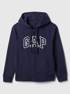 Gap Logo Zip Hoodie Gap Zip Up Hoodie, Girly Christmas Gifts, Hoodie Gap, Tan Chinos, Navy Uniforms, Gap Logo, Pink Chocolate, Zip Up Hoodie, Raglan Sleeve