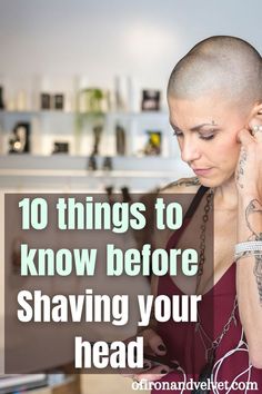 Bald Haircut, Buzzed Hair Women, Shave Hair, Buzz Cut Women, Shaved Pixie, Donne Calve, Bald Head Women, Shaved Heads