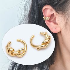 ★ High quality real gold plated brass earring clips, color not easily tarnish, lead nickel free ★ Size: 16x18x7mm approx. Quantity: 10pcs Color: gold  Material: gold plated brass  ❤ More gold plated brass items here: ❤ https://www.etsy.com/shop/Nbeads?search_query=GB ❤ More metal findings(brass, silver, alloy etc.) here: ❤ https://www.etsy.com/shop/Nbeads?section_id=6656259 NOTE: the earrings do NOT come with earring backs, you could purchase the earring backs separately here: www.etsy.com/shop/Nbeads?search_query=earring+nuts Adjustable Gold Clip-on Ear Cuff, Trendy Gold Single Ear Cuff, Gold Plated Ear Cuff For Pierced Ears, Gold Metal Ear Climbers, Adjustable Gold Clip-on Cartilage Earrings, Trendy Gold Ear Climbers With Ear Wire, Trendy Gold Ear Cuff With Ear Wire, Trendy Gold-plated Ear Cuff, Adjustable Gold Pierced Ear Cuff