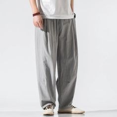 Hearujoy Slim Fit Cotton Linen Baggy Harem Trousers for Men Loose Casual Cargo Pants Man Hip Hop Y2k New In Aesthetic Free Shipping Trend Please note 1 cm = 0.39 inch,1 inch = 2.54 cm ✅ M: Waist 65-75 cm ; Hips 122 cm ; Length 99 cm ; Weight 50-60 kg ✅ L: Waist 71-84 cm ; Hips 126 cm ; Length 100.5 cm ; Weight 60-67.5 kg ✅ XL: Waist 80-90 cm ; Hips 130 cm ; Length 102 cm ; Weight 67.5-75 kg ✅ 2XL: Waist 86-96 cm ; Hips 134 cm ; Length 103 cm ; Weight 77.5-85 kg ✅ 3XL: Waist 92-102 cm ; Hips 138 Baggy Wide-leg Harem Pants For Leisure, Baggy Wide Leg Harem Pants For Leisure, Baggy Full-length Casual Parachute Pants, Casual Baggy Full-length Parachute Pants, Casual Gray Baggy Harem Pants, Baggy Wide-leg Harem Pants Casual, Baggy Wide-leg Harem Pants Casual Style, Casual Relaxed Fit Harem Pants For Leisure, Casual Harem Pants For Leisure