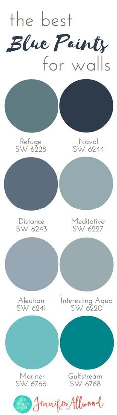 the best blue paint colors for walls and floors in this article, we'll show you