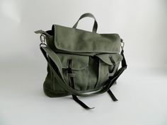 SALE 30% Olive messenger bag unisex laptop Satchel Back to Green Bags With Multiple Pockets For Everyday Use, Military Style Travel Bag With Multiple Pockets, Military Style Canvas Satchel Bag, Military Style Bags With Multiple Pockets For Everyday Use, School Satchel With Zipper Pocket, Military Bags With Multiple Pockets For Everyday Use, Waxed Canvas Satchel With Pockets, Military Style Satchel Bag For Everyday Use, Military Style Satchel For Everyday Use