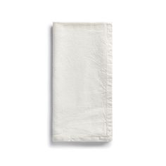 a white towel on a white background