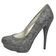 Karise Pump In Black Glitter Glitter Upper 1" Platform 4.5" Covered Heel Synthetic Sole Imported Brand New Without Box Synthetic Heels With Glitter Accents And Round Toe, Glamorous Heels With Glitter Print And Round Toe, Glamorous Glitter Print Heels With Round Toe, Glamorous Heels With Glitter Print, Glitter Heels With Round Toe In Synthetic, Black Closed Toe Glitter Heels, Metallic Heels With Glitter Accents And Round Toe, Black Glitter Closed Toe Heels, Metallic Glitter Heels With Round Toe