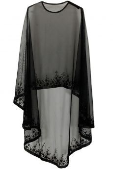 Sukienki Maksi, Kain Tile, Embroidered Cape, Mode Abaya, Chiffon Fashion, Abaya Designs, Abayas Fashion, Mode Hijab, Abaya Fashion