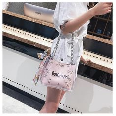 Free U.S. shipping. Style:  , color:Pink, suite for season：Spring, Summer, Autumn, Winter ，Anniversary, Date, Going out, Hanging out, Honeymoon, School, Work, Material PVC, Transparent Bucket Bag Pink Inner Pouch Chain Crossbody Clear Bag Spring Gift Shoulder Bag With Chain Strap, Pink Large Capacity Feminine Shoulder Bag, Large Capacity Feminine Pink Shoulder Bag, Trendy Pink Shoulder Bag For Spring, Large Capacity Pink Shoulder Bag For Party, Pink Large Capacity Shoulder Bag For Party, Pink Shoulder Bag With Large Capacity For Party, Trendy Pink Shoulder Bag For Party, Trendy Shoulder Bag For Spring Gift