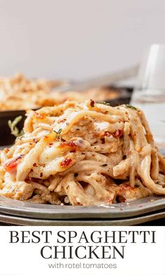 the best spaghetti chicken recipe with rotini noodles