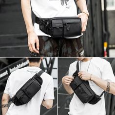 UAKISS - Mini Messenger Bag Oxford Vintage Travel Outdoor Waterproof Multifunction Crossbody Waist Chest Bag Small Men Fashion Trend Bag 9. Trend Bag, Mens Satchel, Sports Belt, Mini Messenger Bag, Casual Crossbody Bag, Tactical Clothing, Waterproof Backpack, Waist Pack, Small Crossbody Bag