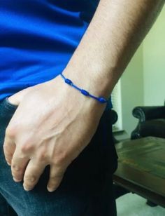 Women Man Adjustable , blue nylon Thread knotted Bracelet Handmade Jewelry Gift. Adjustable knot make it easy to fit everyone. YOU CAN SEE MORE COOLECTION IN BELOW LINK https://www.etsy.com/shop/MindblowingDesigns?ref=seller-platform-mcnav§ion_id=50230132 Blue Nylon Cord Friendship Bracelets As Gift, Blue Nylon Cord Friendship Bracelet As Gift, Blue Nylon Cord Friendship Bracelets For Beach, Blue Nylon Cord Friendship Bracelets With Sliding Knot, Handmade Blue Braided Nylon Cord Bracelets, Blue Sliding Knot Friendship Bracelet With Nylon Cord, Blue Sliding Knot Friendship Bracelets In Nylon Cord, Handmade Blue Braided Bracelets In Nylon Cord, Handmade Blue Nylon Cord Jewelry