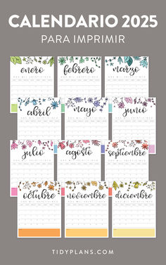 Calendario 2025 Diy Crafts To Sell On Etsy, Monthly Printable, Cute Calendar, Printable Calendar, Calendar Printables, Diy Crafts To Sell, Digital Printables, Crafts To Sell, Sell On Etsy