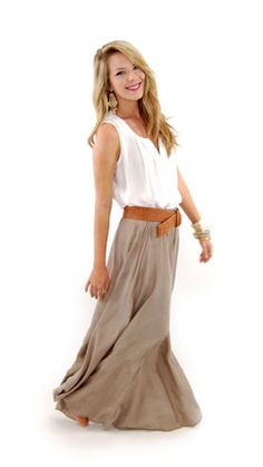 Braziliant Skirt, Taupe :: NEW ARRIVALS :: The Blue Door Boutique Flowy Breezy Maxi Skirt For Day Out, Breezy Maxi Skirt For Day Out, Breezy Flowy Maxi Skirt For Day Out, Breezy Flowy Maxi Skirt With Elastic Waistband, Versatile Summer Maxi Skirt With Elastic Waistband, Elegant Maxi Skirt With Elastic Waistband For Day Out, Chic Flowy Flared Skirt Bottoms, Chic Maxi Skirt With Elastic Waistband For Day Out, Versatile Summer Maxi Skirt