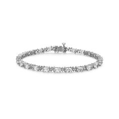 Give the perfect birthday gift with this diamond-embellished sterling silver birthstone tennis bracelet. Click on this JEWELRY & WATCHES GUIDE to learn about fit, styles, materials and more! Give the perfect birthday gift with this diamond-embellished sterling silver birthstone tennis bracelet. Click on this JEWELRY & WATCHES GUIDE to learn about fit, styles, materials and more! FEATURES Length: 7.25 in. Clasp: box Nickel safe Metal: sterling silver Plating: rhodium Finish: polished Packaging: boxed ImportedSTONE DETAILS Center stone size: 5 mm x 3 mm Shape: oval Setting: pave, prongDIAMOND DETAILS Total weight: less than 1/10 ct. Color grade: I-J Clarity: I3-I4 Shape: round Setting: pave Diamond weights are approximate. Diamond Total Weights may vary between .01 and .13 ct. Some diamonds The Perfect Birthday, Oval Setting, Perfect Birthday Gift, Perfect Birthday, Tennis Bracelet, Pave Diamonds, Birthday Gift, Jewelry Watches, Birthday Gifts