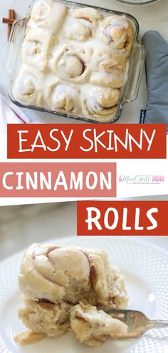 Macro Cinnamon Rolls, Healthy Easy Cinnamon Rolls, Healthy Homemade Cinnamon Rolls Easy, Healthy Small Breakfast Ideas, Healthy Cinnamon Breakfast, Healthy Homemade Cinnamon Rolls, Cinnamon Rolls Homemade Healthy, Healthy Cinnamon Roll Icing, Low Cal Cinnamon Rolls