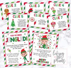 christmas elf party printables for kids and adults to use on their own holiday cards