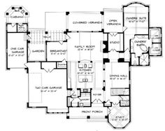 the floor plan for this house