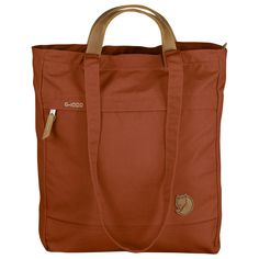 Fjallraven Totepack No.1 Women's Kanken Totepack, Fjallraven Totepack, Backpack Fjallraven, Perfect Tote Bag, Travel Tote, Everyday Bag, Fjallraven Kanken, Online Bags, Leather Handle