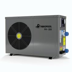 an air conditioner with the word harbor on it's front and side panels