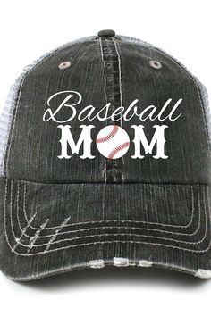 Are you ready for baseball season, mom?   If you don't see it on the website give us a call. 📞 918.87M.OXIE⁠ 📦 WE SHIP!⁠⁠ Moxie on Second | Bartlesville, Oklahoma⁠ Golf Mom, Lacrosse Mom, Women Trucker, Tennis Bags, Tennis Bag, Soccer Practice, Distressed Hat, Mom Hats, Mentally Strong