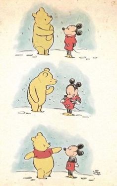 winnie the pooh and other disney characters