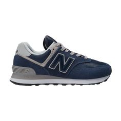 New Balance - Women's 574 New Balance 574, New Balance Women, New Balance Sneakers, Recycled Rubber, Eva Foam, New Balance Sneaker, Fashion Sneakers, Lace Closure, Navy White