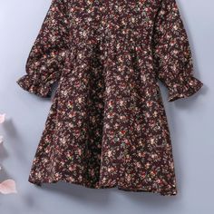 Pattern: printed Color: Brown Thickness: normal Fabric: Cotton Sleeves: sleeveless Gender: girl Height: 90CM, 100cm, 110cm, 120cm, 130cm Launch: Autumn 2021 Season: spring and Autumn Winter Multicolor Floral Print Dresses, Multicolor Floral Print Winter Dresses, Winter Cotton Floral Print Dress, Winter Cotton Dress With Floral Print, Winter Floral Print Cotton Dress, Cute Multicolor Winter Dresses, Childrens Clothing Boutique, Kids Boutique Clothing, Knitted Vest