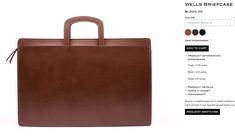 LOTUFF - WELLS BRIEFCASE Modern Rectangular Briefcase For Office, Modern Rectangular Office Briefcase, Modern Rectangular Briefcase For Work, Modern Rectangular Briefcase For Business Trips, Modern Rectangular Work Briefcase, Sleek Rectangular Briefcase For Formal Use, Modern Formal Laptop Bag Rectangular Case, Modern Rectangular Laptop Bag For Formal Occasions, Sleek Rectangular Briefcase For Formal Occasions