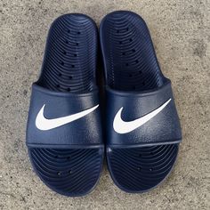 Nike Kawa Shower Sandals Swoosh 100% Completely Waterproof Nike Kawa Shower Slides Dark Navy Blue / White Men's Us Size 4 5 6 7 8 9 10 11 12 13 14 Condition: Brand New - Without Box *Satisfaction Is 100% Guaranteed* Additional Notes: Guaranteed To Be 100% Authentic Nike Merchandise (Purchased From An Authorized Nike Retailer) Sandal Slide Sandals Color Comfortable Proof Blues Whites Midnight Midnights Shower Sandals, Sandals For Men, Dark Navy Blue, Dark Navy, Flip Flop Sandals, Slide Sandals, Nike Men, Nike Shoes, Slides