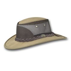 Barmah Hats Foldaway Cattle Suede Cooler Leather Hat - FREE Hat Sizing Kit - FREE Travel Bag - High Quality American Cattle Suede Leather - Handcrafted in Minnesota, USA  - Foldable into Supplied Travel Bag - Air Flow Through Mesh Sides - Water Resistant - 50+ UV Protection  - Brim: Side 2 3/4″ - Front 2 3/4″ - Back 2 3/4″ - Crown: Height 3 3/4″ Safari Hats With Flat Brim For Travel, Brimmed Hat For Kentucky Derby Outdoors, Brimmed Hats For Kentucky Derby Outdoor, Brimmed Hats For Kentucky Derby Outdoor Events, Brown Top Hat With Short Brim For Outdoor, Brown Top Hat With Short Brim For Outdoor Events, Brown Flat Bill Travel Hat, Country Style Flat Brim Hat For Hunting, Brown Hat For Travel And Kentucky Derby