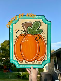 Christmas Door Hangers Wooden, Fall Wooden Door Hangers, Turkey Door Hanger, Painted Banner, Neat Gift Ideas, Bulletin Journal, Door Hanger Fall, Fall Door Hanger, Pumpkin Door Hanger