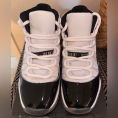 Air Jordan 11 Retro Youth 2018 Concord I Wore These Three Times Total And No Longer Fit. No Scuffs! Come With Box You Can Google Yourself To See How Much These Are Worth. Size 5.5 Youth, Price Is Firm, Low Offers Will Be Ignored! Jordan's Unisex Air Jordan 11s, Jordan 11s, Air Jordan 11 Retro, Shoes Air, Jordan 11 Retro, Air Jordan 11, Kids Jordans, Jordan 11, Retro Color