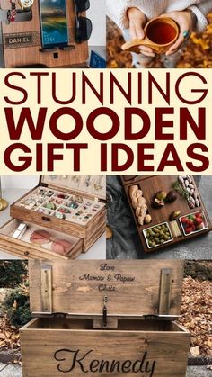 Stunning Wooden Gift Ideas Classic Outdoor Furniture, Rustic Wood Projects, Wooden Desk Organizer, Woodworking Project Plans, Wooden Candles