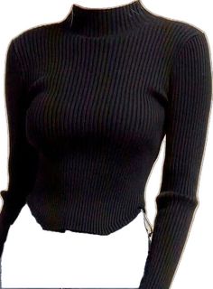 Trendy Turtleneck Top In Solid Color, Ribbed Mock Neck Top For Layering, Solid Ribbed Mock Neck Top For Layering, Fall Stretch Mock Neck Top With Ribbed Neckline, Casual Fitted Solid Color Turtleneck, Winter Casual Mock Neck Top High Stretch, Casual Winter Mock Neck Top With High Stretch, Casual Stretch Ribbed Mock Neck Top, Stretch Mock Neck Top For Layering