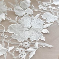 Flower Lace Fabric, Floral Lace Fabric, Tulle Embroidery, Bridal Applique, Bridal Lace Fabric, Bridal Dresses Lace, Embroidered Lace Fabric, Bridal Fabric, For Wedding Dress