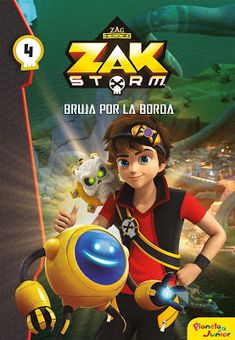 the cover of zak storm, with an image of a boy holding a ball