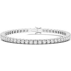 Find HAUTECARAT Round Cut Lab Grown Diamond Tennis Bracelet on Editorialist. Embellish any ensemble with this 18-karat-gold tennis bracelet brightened by lab-grown diamonds. Tongue-and-groove closure with safety clasps Total lab-grown-diamond weight: 10ct. Color: D–F Clarity: VS 18k gold/lab-grown diamond Made in the USA >Diamond Guide Diamond White Brilliant Cut Tennis Bracelet, Diamond White Tennis Bracelet With Round Cut Prong Setting, Diamond Tennis Bracelet With Brilliant Round Cut, Diamond Tennis Bracelet With Brilliant Cut, Tennis Bracelet With Lab-grown Diamond Accents, Platinum Tennis Bracelet With Brilliant Round Cut, White Gold Tennis Bracelet With Lab Grown Diamonds, White Gold Moissanite Tennis Bracelet, Round Cut, Moissanite White Gold Tennis Bracelet Round Cut