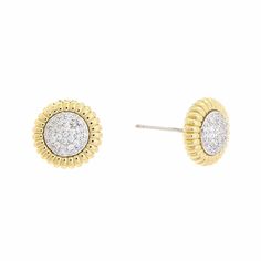 Accessorize in style with these Juvell 18k gold plated cubic zirconia stud earrings. Click on this JEWELRY & WATCHES GUIDE to learn about fit, styles, materials and more! Accessorize in style with these Juvell 18k gold plated cubic zirconia stud earrings. Click on this JEWELRY & WATCHES GUIDE to learn about fit, styles, materials and more! FEATURES Length: 0.5 in. Backings: post Nickel free Metal: brass Plating: 18k gold Finish: polished Packaging: boxedSTONE DETAILS Stone type: cubic zirconia S Classic Gold Earrings With Sparkling Stones, Sparkling Stones Yellow Gold-plated Earrings, Gold Plated Yellow Gold Earrings With Sparkling Stones, Yellow Gold Round Crystal Earrings With Cubic Zirconia, Yellow Gold Crystal Earrings With Cubic Zirconia, Classic Yellow Gold Diamond Earrings With Sparkling Stones, Gold Plated Round Earrings With Brilliant Cut, Gold Plated Brilliant Cut Round Earrings, Gold-plated Brilliant Cut Round Earrings