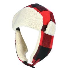 Your winter wardrobe is all set with this Faux Fur-Lined Trapper Hat from Ozark Trail. Crafted in cozy flannel and super-soft, faux fur lining to offer maximum comfort and warmth. This classic trapper style features ear flaps and an insulated design to help protect against wind, rain, and snow. From hitting the slopes, trekking through the wilderness, or simply braving the winter chill, this Trapper Hat delivers performance and style perfect for any cold-weather activity. Only at Walmart. Size: Plaid Trapper Hat, Trapper Hat Men, Weather Activity, Sleep Hat, Grey Gloves, Cold Weather Activities, Outdoor Cap, Cotton Beanie, Trapper Hat