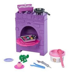 there is a play kitchen set in the box