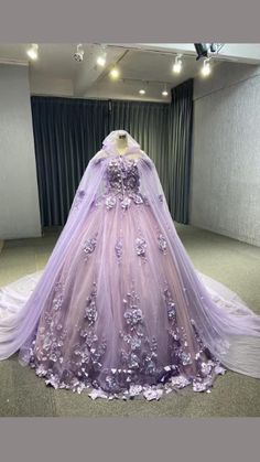 Floral cinderella dress with cape.

Size available: US2-26W and custom size.

Available in more colors

Delivery time: 15-25 days

Email: service@viniodress.com 

For wholesale price contact WhatsApp: +8615995748189 Quincenera Dresses With Cape, Purple Butterfly Ball Gown, Royal Purple Quinceanera Theme, Light Purple Quince Dress With Butterflies, Purple Quinceanera Dresses With Cape, Sweet 16 Dresses Purple, Light Purple Ball Gown, Light Purple Quinceanera Dresses, Ball Gown With Cape