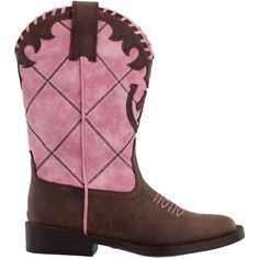 PRICES MAY VARY. Faux leather upper Padded insole Western cut-outs Man-made outsole Rubber sole Cowboy Casual, Square Toe Cowboy Boots, Boots Mid Calf, Western Boots Women, Square Toe Boots, Girls Shoes Kids, Western Boot, Girls Boots, Wedge Boots