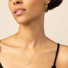 #All Elegant and ethereal, our Fine as a Feather Pendant Necklace is ideal for everyday wear. This gorgeous pendant features full and intricate leaves designed in solid gold so you'll never have to take it off. The Finer Points: #YellowGold-14kSolidGold Metal: 14 Karat Yellow Gold Construction: 0.95 Inch Long Pendant, Spring Ring Closure Weight: 2.2 Grams Origin: Crafted in Vicenza, Italy Yellow Gold Leaf Shape Nature-inspired Jewelry, Minimalist Yellow Gold Leaf Jewelry, 14k Yellow Gold Leaf-shaped Jewelry, Leaf-shaped Yellow Gold Necklace, Leaf-shaped Yellow Gold Necklace For Gift, Yellow Gold Plated Leaf-shaped Jewelry, Leaf-shaped Yellow Gold Plated Jewelry, Elegant Everyday Leaf-shaped Jewelry, Elegant Leaf-shaped Everyday Jewelry