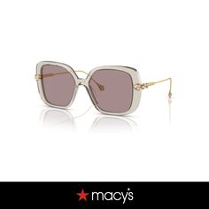 in stock Evening Clear Sunglasses With Mirrored Lenses, Elegant Clear Polarized Sunglasses, Elegant Clear Sunglasses With Uv Protection, Luxury Clear Sunglasses For Formal Occasions, Luxury Clear Sunglasses For Formal Events, Elegant Clear Sunglasses For Evening Wear, Elegant Clear Sunglasses For Evening, Designer Clear Sunglasses For Evening, Kids Trend