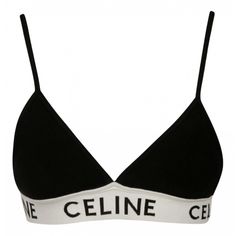 Celine Ribbed Logo Bra Exclusive No For Sale In Stores Or Online Bra Png, Celine Clothes, Hogwarts Style, Light Grey Leggings, Madison Beer Outfits, Beer Outfit, Designer Bra, Dance Outfits Practice, Beautiful Black Dresses