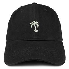 Stitchfy Palm Tree Embroidered Low Profile Soft Cotton Baseball Cap100% Brushed Cotton TwillHigh Quality Cap, EMBROIDERED in the USALow Profile, Unstructed Cap6 Panels with 6 Embroidered Ventilation EyeletsSelf-fabric Adjustable Slide Closure with BuckleOne Size Fits MostShipping- Shipment leaves warehouse in 1 Business Day.- Free Shipping to Domestic Destinations (US).Returns/Exchanges- Items must be returned within 30 days of purchase for refund or exchange to different item, or penalties migh Casual Black Dad Hat For Beach, Casual Black Dad Hat For The Beach, Casual Black Embroidered Snapback Hat, Casual Embroidered Snapback Hat, Casual Embroidered Trucker Hat With Flat Bill, Casual Embroidered Snapback Baseball Cap, Casual Embroidered Dad Hat Baseball Cap, Casual Embroidered Dad Hat, Casual Embroidered Trucker Hat With Curved Visor