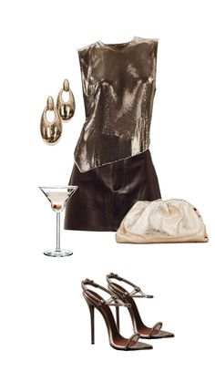 Edgy Runway Fashion, 2026 Fashion Trends, Silver Outfit Party, Class Outfits, Silver Outfits, Gossip Girl Outfits, Brown Outfit, Autumn Street Style, Evening Outfits