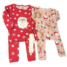 Santa 4 Piece Pajamas Set 2 Long Sleeve Shirts And 2 Pants Toddler Girl Size 18 Months Just One You By Carter's Brand New, Tags Attached. Please Inquire About Splitting Or Creating A Bundle With Anything You See On My Page. Thank You For Looking ! Family Matching Christmas Bedtime Sets, Playful Christmas Loungewear Set, Family Matching Sleep Sets For Winter, Christmas Bedtime Long Sleeve Sets, Family Matching Holiday Loungewear Sets, Playful Christmas Sleepwear, Family Matching Loungewear Sets For Holidays, Holiday Bedtime Sets With Long Sleeves, Cute Red Pajama Party Sets