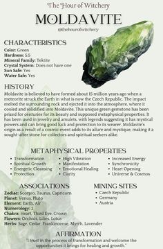 Rock Meanings Healing Crystals, Moldivate Crystal Meaning, Moldavite Crystal Meaning, Moldavite Properties, Moldavite Crystal, Moldavite Stone, Gemstone Properties