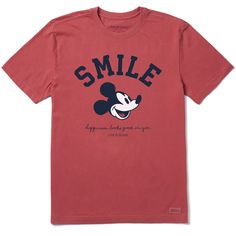 Instant classics don't just happen. We've spent over 20 years perfecting our original Crusher Tee, and its laid-back style has the staying power to prove it. Washed for everyday softness, this classic fit customer favorite barely skims the body for a look that's as easygoing as you are. Solid Colors: 100% USA Grown Cotton Heather Colors: 80% USA Grown Cotton/20% Polyester 5.9 oz. Garment washed for softness Cotton/Spandex rib at the neck and self-fabric taping from shoulder to shoulder Do what y Casual Soft-washed Red T-shirt, Casual Heather Maroon Crew Neck Top, Red Soft-washed Graphic Tee, Casual University Red Cotton T-shirt, Casual Heather Maroon Cotton Top, Steamboat Willie, Positive Lifestyle, Steam Boats, Fabric Tape